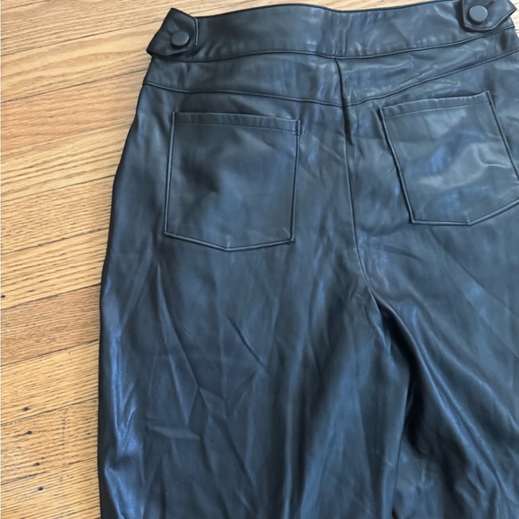 Ryegrass Belted Faux Leather Women's Pants Size 6 NWT Casual, Fall, Quiet Luxury - Picture 9 of 16